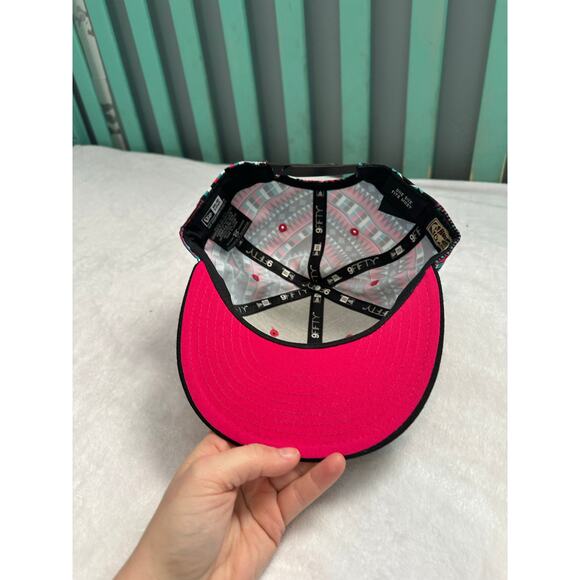 San Antonio Spurs Hat Cap Snapback New Era 9Fifty NBA Hardwood Classics Aztec - Picture 5 of 7